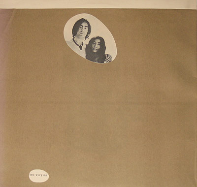 JOHN LENNON & YOKO ONO  - Two Virgins album front cover vinyl record